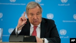 UN Secretary-General Antonio Guterres (file photo)