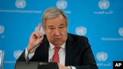 Sekretari i përgjithshëm i Organizatës së Kombeve të Bashkuara (OKB), Antonio Guterres.