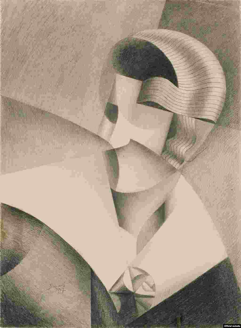 Marthe Donas, Cap cubiste, 1917.