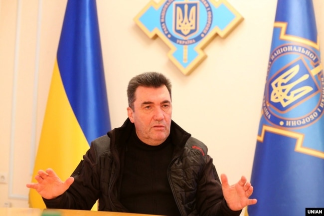 Секретар Ради національної безпеки і оборони України Олексій Данілов