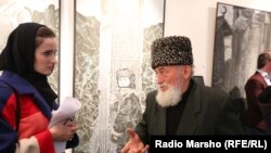 Нохчийчоь -- Яхиханов Рустаман суртийн гайтаме хьажа баьхкинчара дагалоьцура шайн доьзалша Сибрех хьегна бала. Соьлж-ГIала, 20Чилл2015