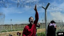 Izbjeglica izmedju Makedonije i Grčke