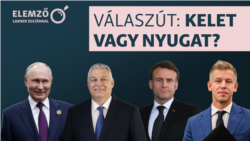 Lakner Zoltán: Az új világrendben Orbán az oroszokat, Magyar Péter Európát választja