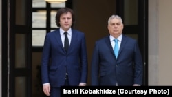 Ираклий Кобахидзе и Виктор Орбан
