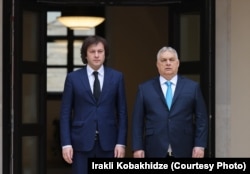 Ираклий Кобахидзе и Виктор Орбан