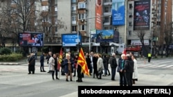 Блокада на ССМ, Скопје 12 февруари 2026