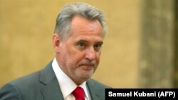 Ukrainian businessman Dmytro Firtash (file photo)