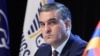 Armenia - Arman Tatoyan, a former human rights ombudsman, holds a press conference in Yerevan, October 9, 2025.