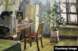 Нина Железняк. Комната в башне вологодского Кремля