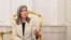 Senatorja amerikane, Joni Ernst, gjatë takimit me ushtruesen e detyrës së presidentes së Kosovës, Albulena Haxhiu.