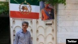 Alireza Gholampour, a fifty-five-year-old resident of Mashhad, has been arrested for supporting monarchism. May 26, 2020. 