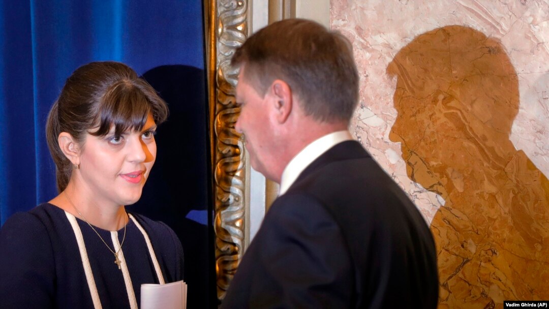 Codruța Kovesi și Klaus Iohannis, în perioada în care procurorul se afla la conducerea DNA