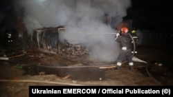 Последствия удара дронов по Кривому Рогу в ночь на 10 января