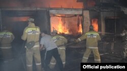 Өрт өчүрүү учуру.