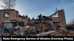 Ілюстраційне фото. Наслідки російської атаки на Сумщині, лютий 2026 року