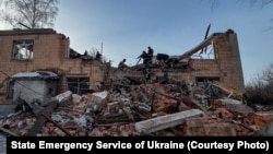 Ілюстраційне фото. Наслідки удару по Сумщині, лютий 2026 року