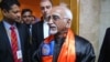 Armenia - India's Vice President Mohammad Hamid Ansari visits Yerevan State University, 26Apr2017