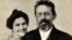 Anton Çexov və arvadı Olga Knipper