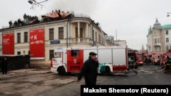 Пожарные машины. Иллюстративное фото.