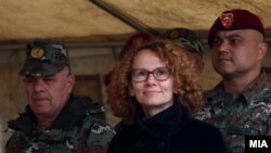 Архивска фотографија-министерката за одбрана Радмила Шекеринска