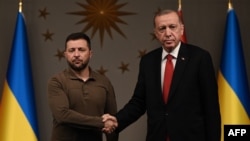 По словам Владимира Зеленского, во время встречи он поблагодарил Реджепа Эрдогана за усилия по освобождению украинских граждан из российского плена.