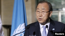 Generalni sekretar UN Ban Ki-Moon 