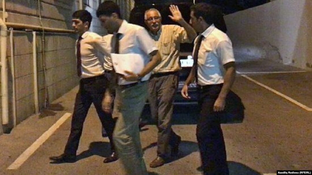 Mehman Əliyev həbs olunan zaman