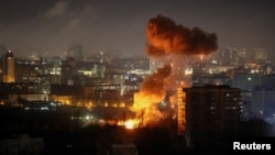 Explozii la Kiev în primele ore ale zilei de vineri, 14 noiembrie.