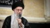 FILE PHOTO: Iran's Supreme Leader Ayatollah Ali Khamenei speaks during a mourning ceremony for the deaths of Iranian military commanders and scientists, in Tehran