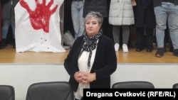 Dekanka Filozofskog fakulteta Univerziteta u Nišu Natalija Jovanović, 6. decembar 2024.