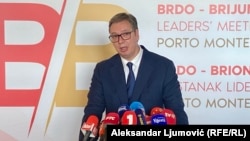 Predsjednik Srbije Aleksandar Vučić na Samitu Brdo Brioni u Tivtu