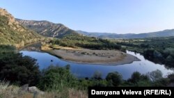  Река Арда край Маджарово 