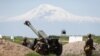 Artillery drills at Armenia’s Vazgen Sargsian Military University in Yerevan, May 19, 2020