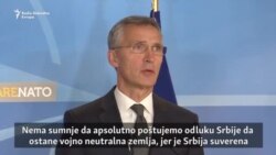 Stoltenberg: Poštujemo odluku Srbije da ostane neutralna