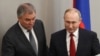 After the bill was passed by Russia's lower house of parliament on February 15, Duma Speaker Vyacheslav Volodin (left) said he would sign the resolution immediately and send it to President Vladimir Putin for consideration. (file photo)