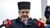 The chairman of the Mejlis, Refat Chubarov