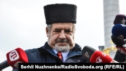 The chairman of the Mejlis, Refat Chubarov