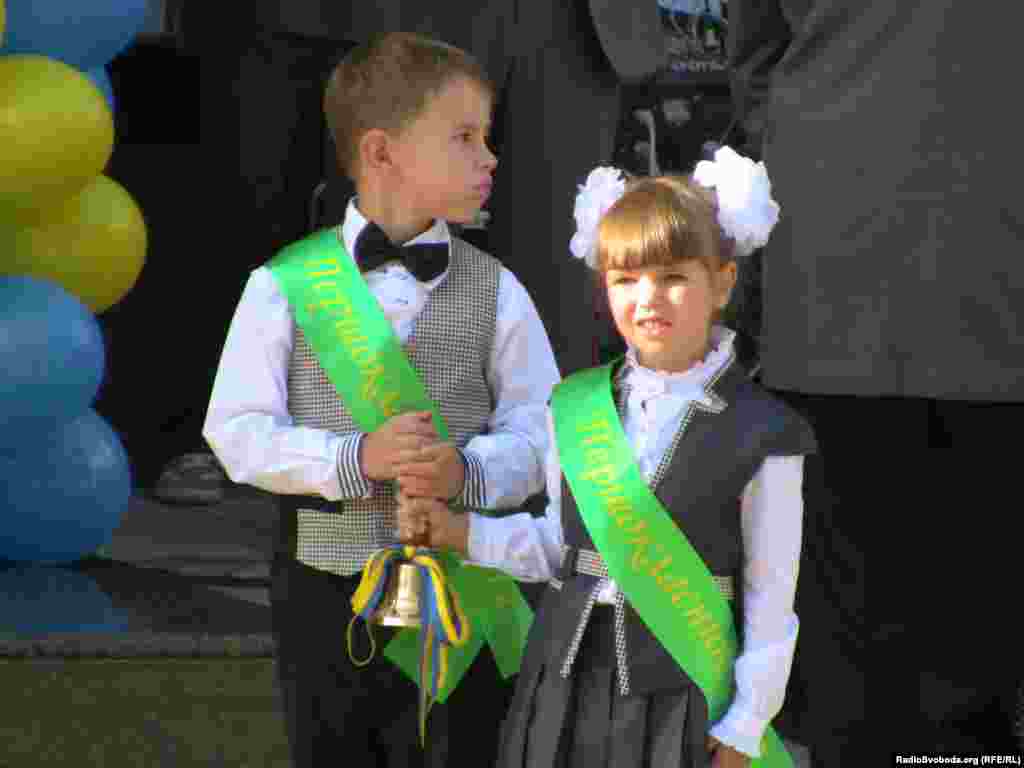 Першокласники київської школи № 106 готові давати Перший дзвоник