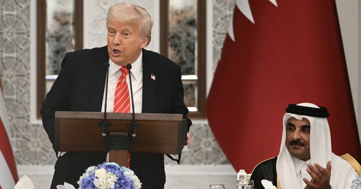 პრეზიდენტი ტრამპი და კატარის ამირა 1,2 ტრილიონი დოლარის „ეკონომიკურ გაცვლაზე” შეთანხმდნენ