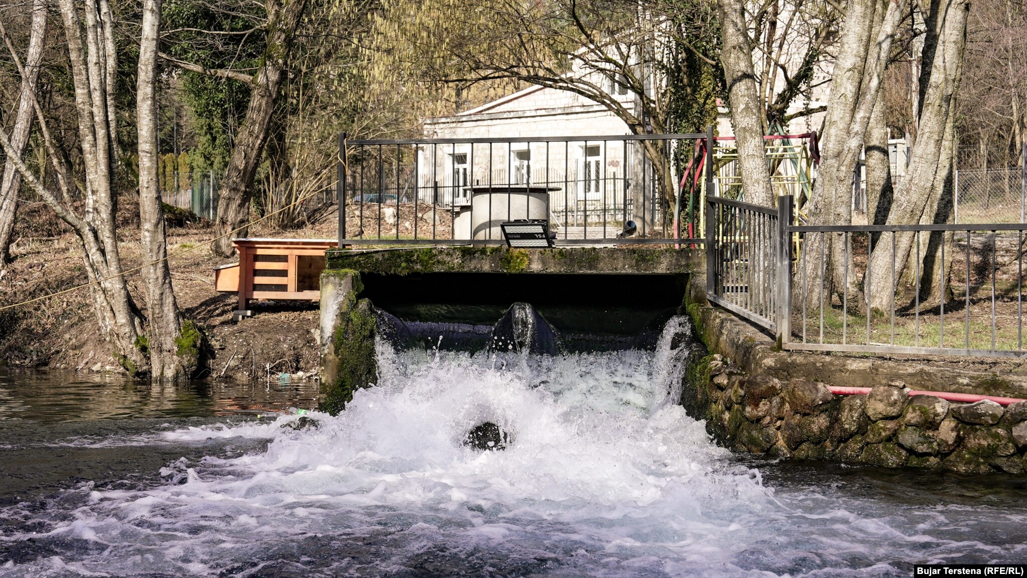 Hidrocentrali në Radac të Pejës.