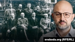 Каляж: Рада БНР, Дзьмітры Гурневіч