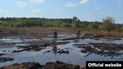 Гасіння торф’яних пожеж на Київщині (фото ДСНС)