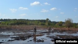 Гасіння торф’яних пожеж на Київщині (фото ДСНС)
