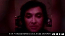 Фото из видео, размещенного в twitter изданием «Turkmen.news».