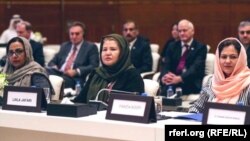 شماری از زنان افغان در مذاکرات صلح در قطر