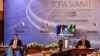 Bugarski premijer Bojko Borisov i makedonski premijer Zoran Zaev, te njemačka kancelarka Angela Merkel tokom regionalnog samita u Sofiji
