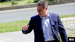 Поранешниот премиер Никола Груевски пред Суд.  