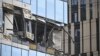 Oštećenja na zgradi u Moskvi nakon napada dronom, 30. juli