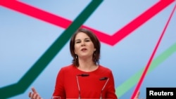 Annalena Baerbock, noua ministră de externe a Germania, copreședintă a partidului ecologist.
