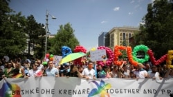 Peta Parada ponosa na Kosovu